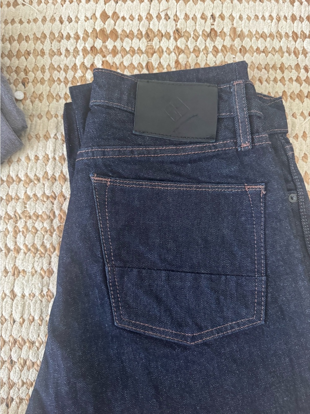 Roark Men's Dark Indigo Slim Straight Jeans